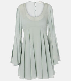 Chloé Silk chiffon minidress