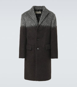 Dries Van Noten Wool and cotton-blend coat