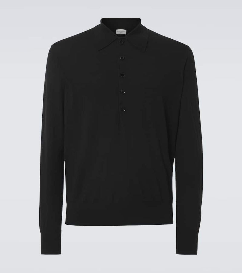 Dries Van Noten Wool polo shirt