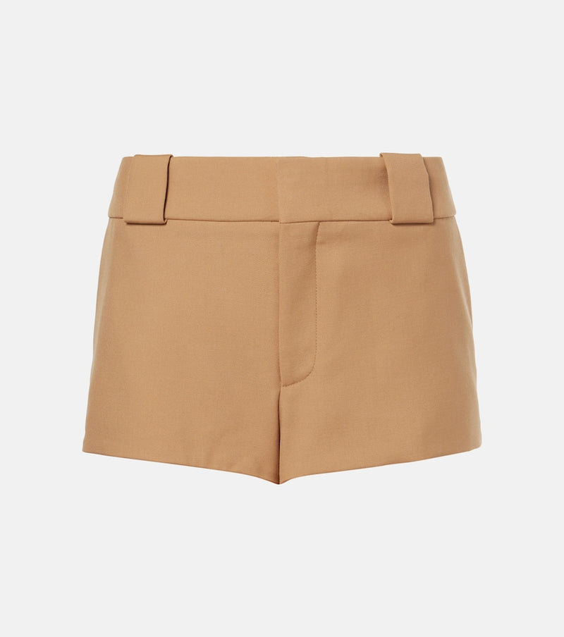 Chloé Virgin wool shorts