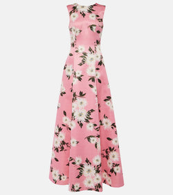 Emilia Wickstead Nodin floral taffeta gown