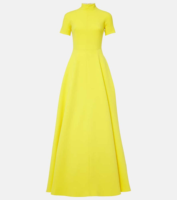 Emilia Wickstead Malinda wool crêpe gown