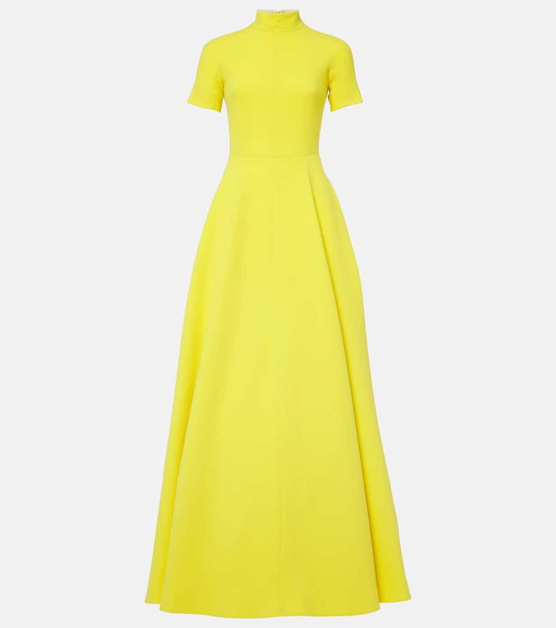 Emilia Wickstead Malinda wool crêpe gown