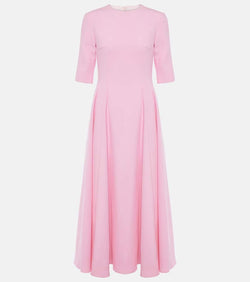 Emilia Wickstead Georgie wool midi dress