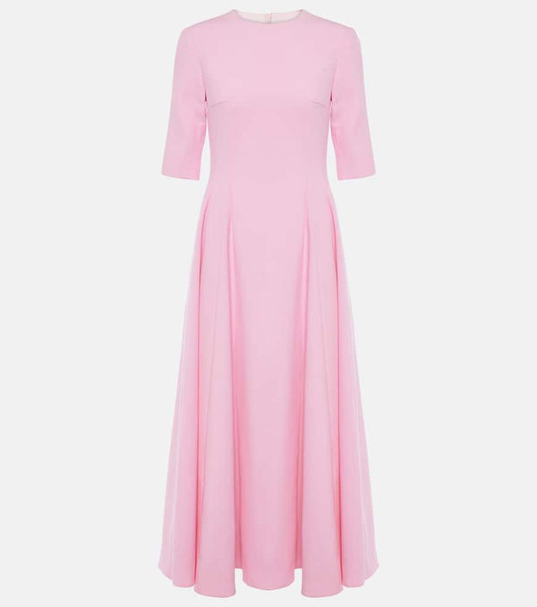 Emilia Wickstead Georgie wool midi dress