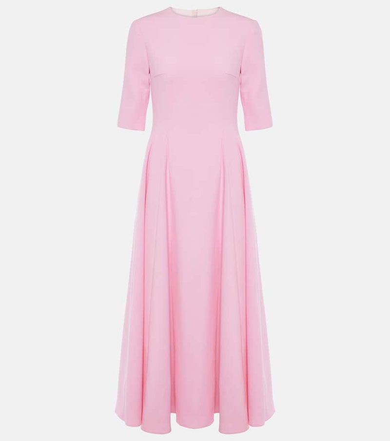 Emilia Wickstead Georgie wool midi dress