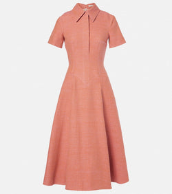 Emilia Wickstead Jody cotton and linen midi dress