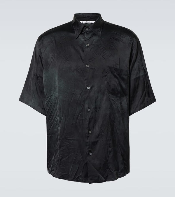 Acne Studios Printed satin shirt