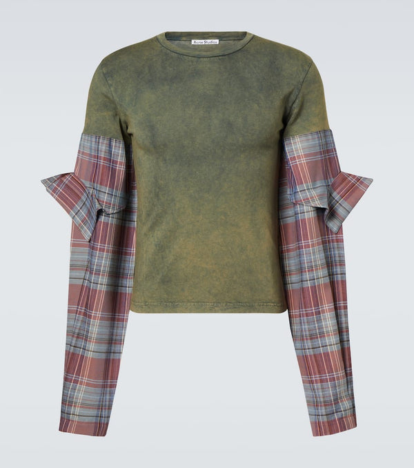 Acne Studios Printed cotton jersey T-shirt