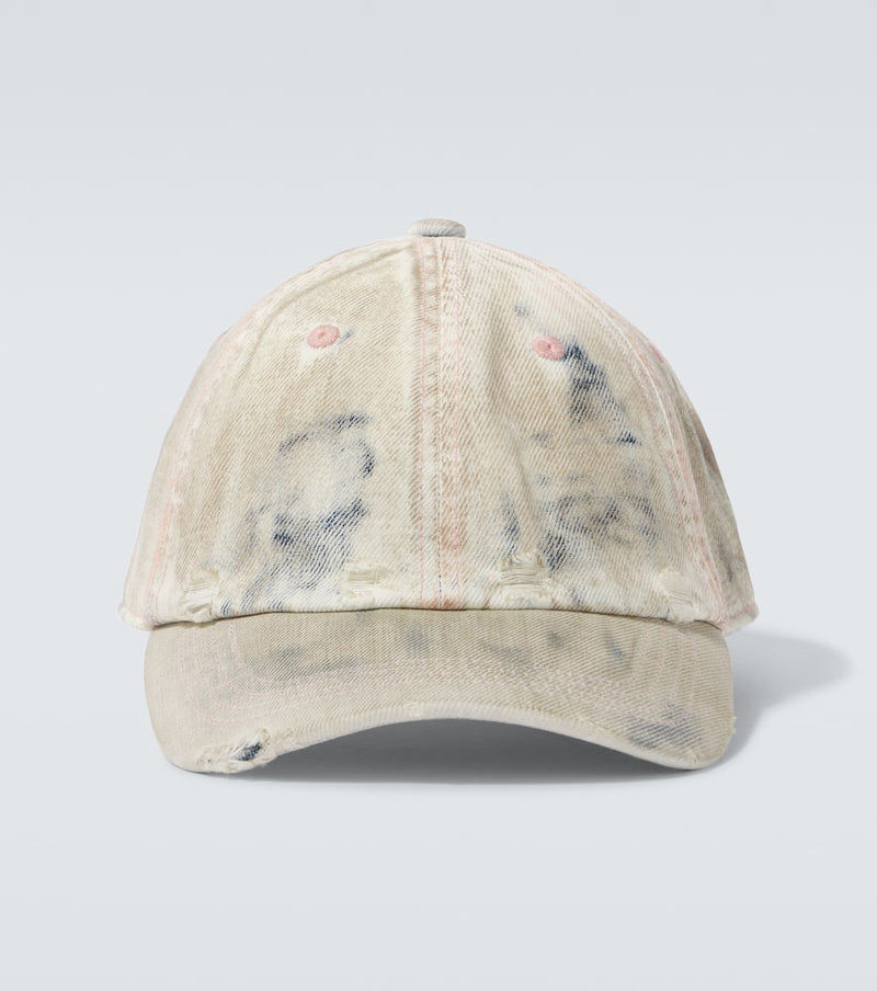 Acne Studios Coated denim baseball cap