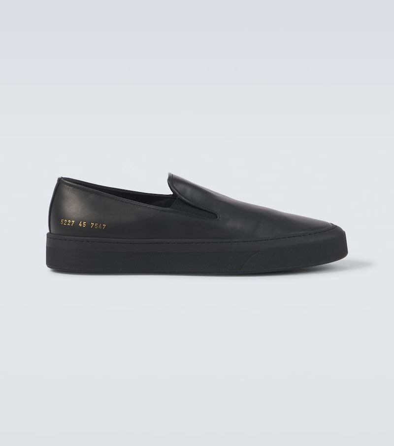 Common Projects Leather slip-on sneakers