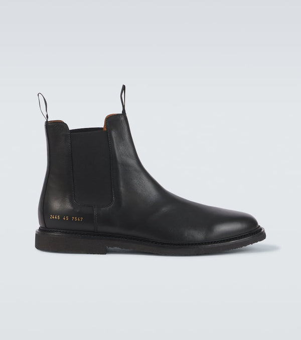 Common Projects Leather Chelsea boots