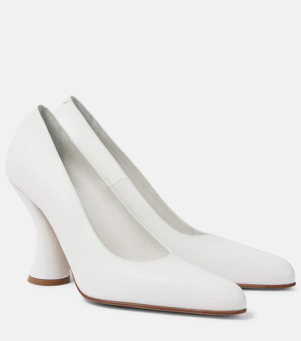 Dries Van Noten Bridal 95 leather pumps