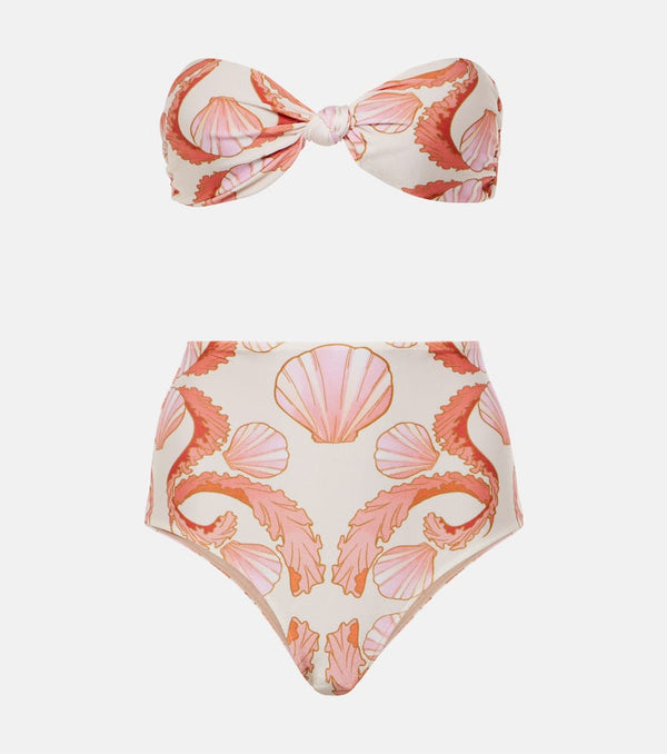 Adriana Degreas Seashell high-rise bikini