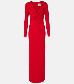 Roland Mouret Gathered cady gown