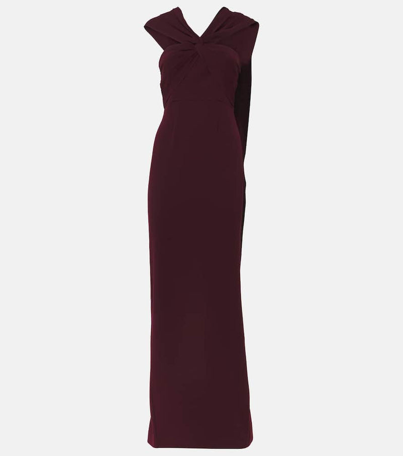 Roland Mouret Asymmetic cady gown