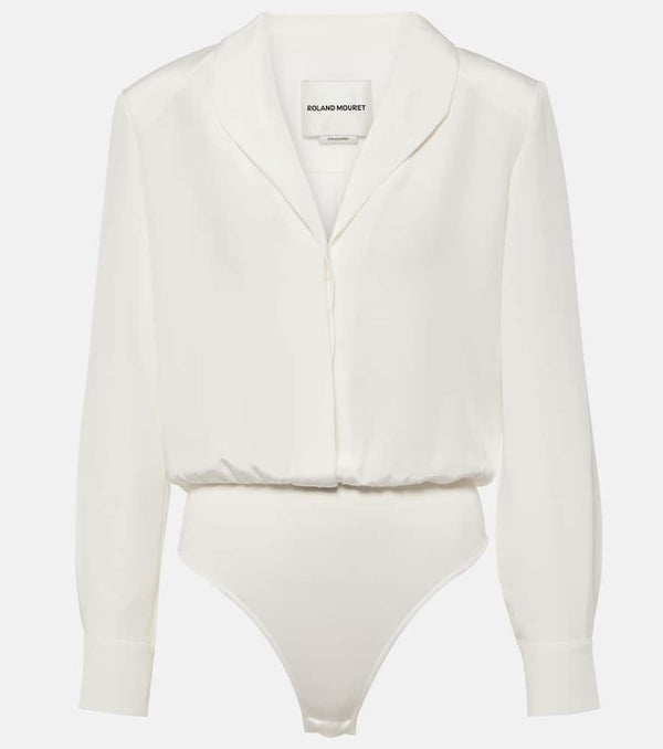 Roland Mouret Silk satin bodysuit