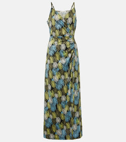 Diane von Furstenberg Saavya printed jersey maxi dress