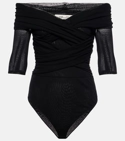 Diane von Furstenberg Alex off-shoulder bodysuit