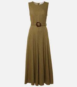 Diane von Furstenberg Elliot belted maxi dress