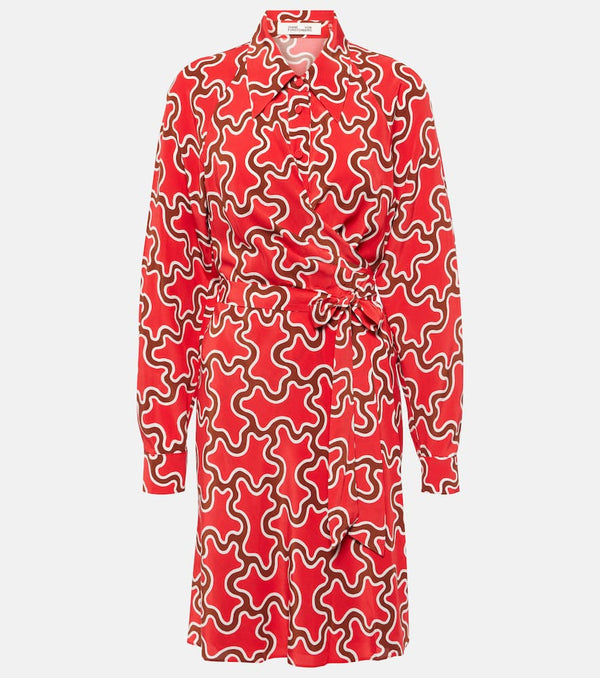 Diane von Furstenberg Sophie printed jersey minidress