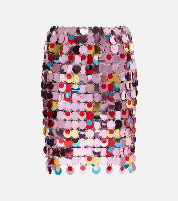 Rabanne Sequined miniskirt