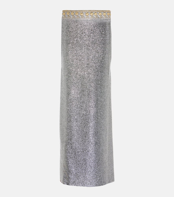 Rabanne Embellished maxi skirt