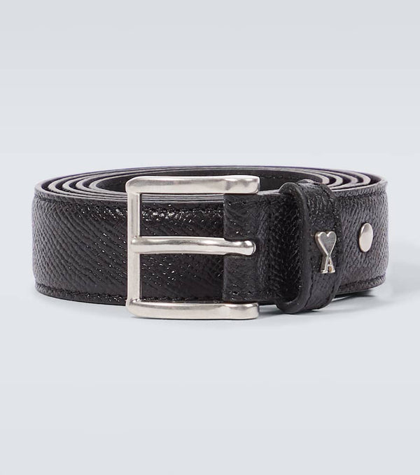 Ami Paris 25mm leather belt