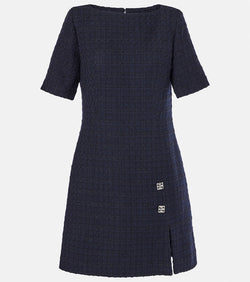 Givenchy 4G Liquid wool-blend tweed minidress