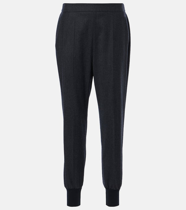 Stella McCartney Wool flannel sweatpants