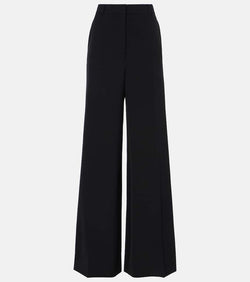 Stella McCartney High-rise wool-blend wide-leg pants