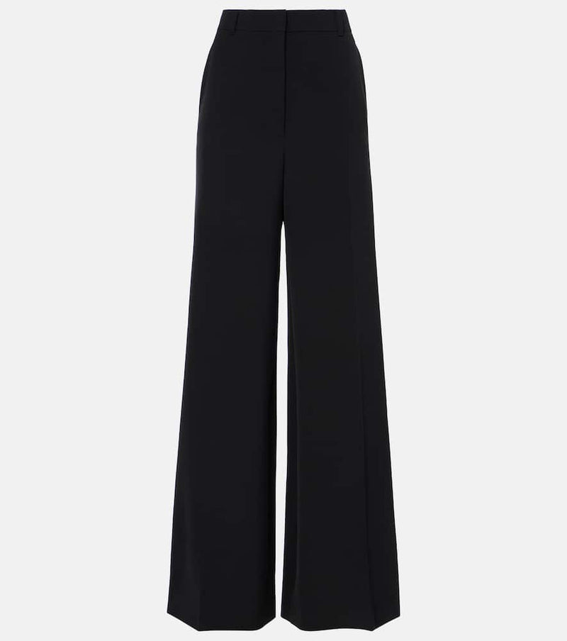 Stella McCartney High-rise wool-blend wide-leg pants