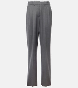 Stella McCartney Wool flannel straight pants