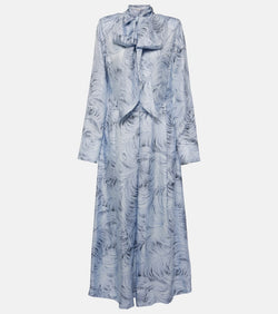 Stella McCartney Printed silk maxi dress