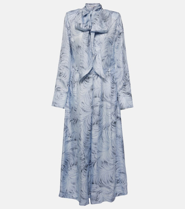 Stella McCartney Printed silk maxi dress