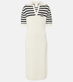 Givenchy 4G striped polo dress