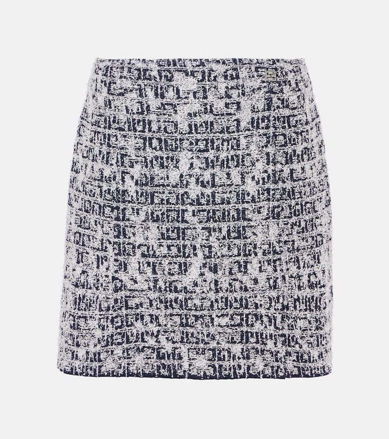 Givenchy 4G Liquid tweed miniskirt