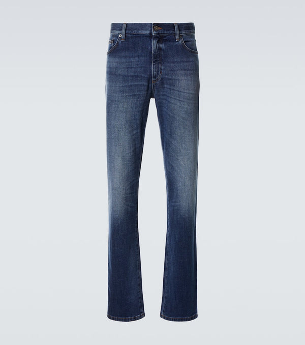 Zegna Mid-rise skinny jeans