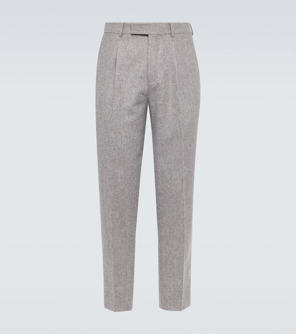 Zegna Wool straight pants