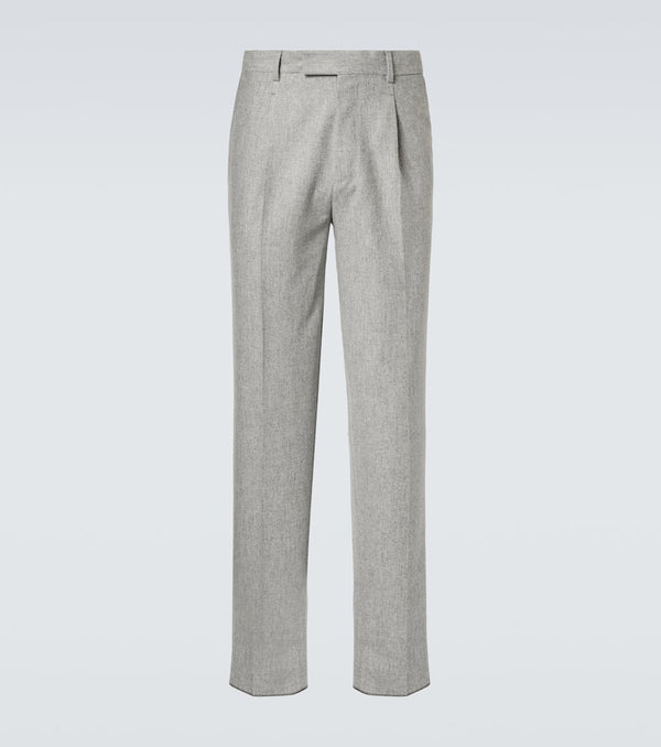 Zegna Wool straight pants