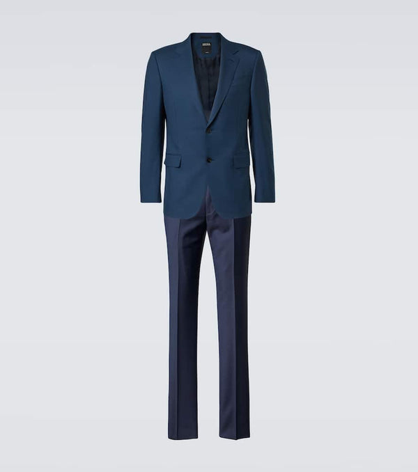 Zegna Trofeo wool slim pants