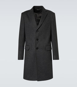 Zegna Wool and cashmere-blend coat