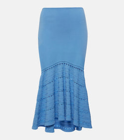 Victoria Beckham Knitted midi skirt