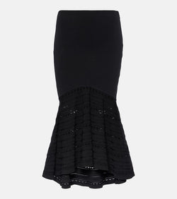 Victoria Beckham Flared midi skirt