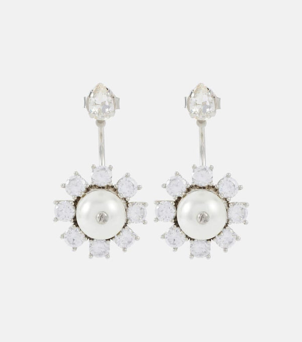 Simone Rocha Daisy embellished earrings