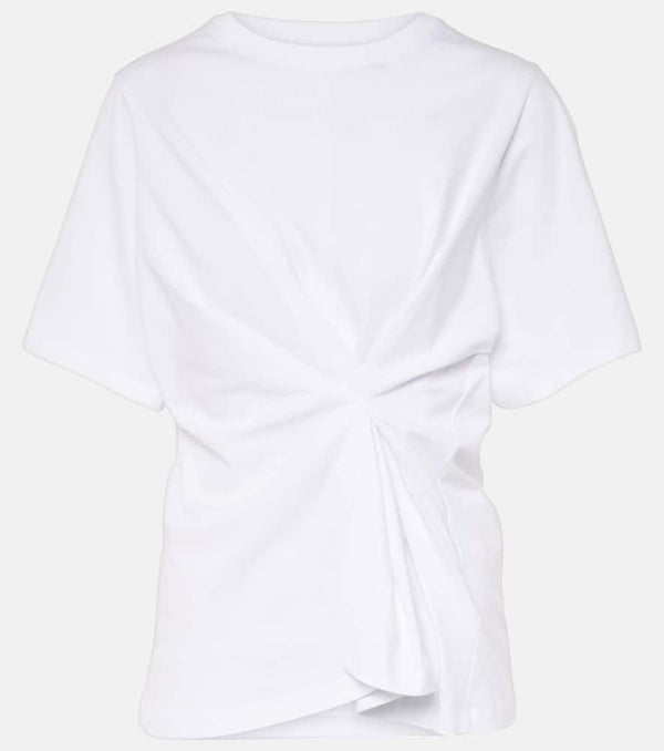 Victoria Beckham Body Twist cotton jersey T-shirt