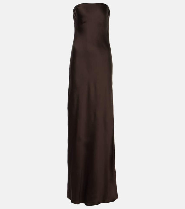 Norma Kamali Crêpe satin gown