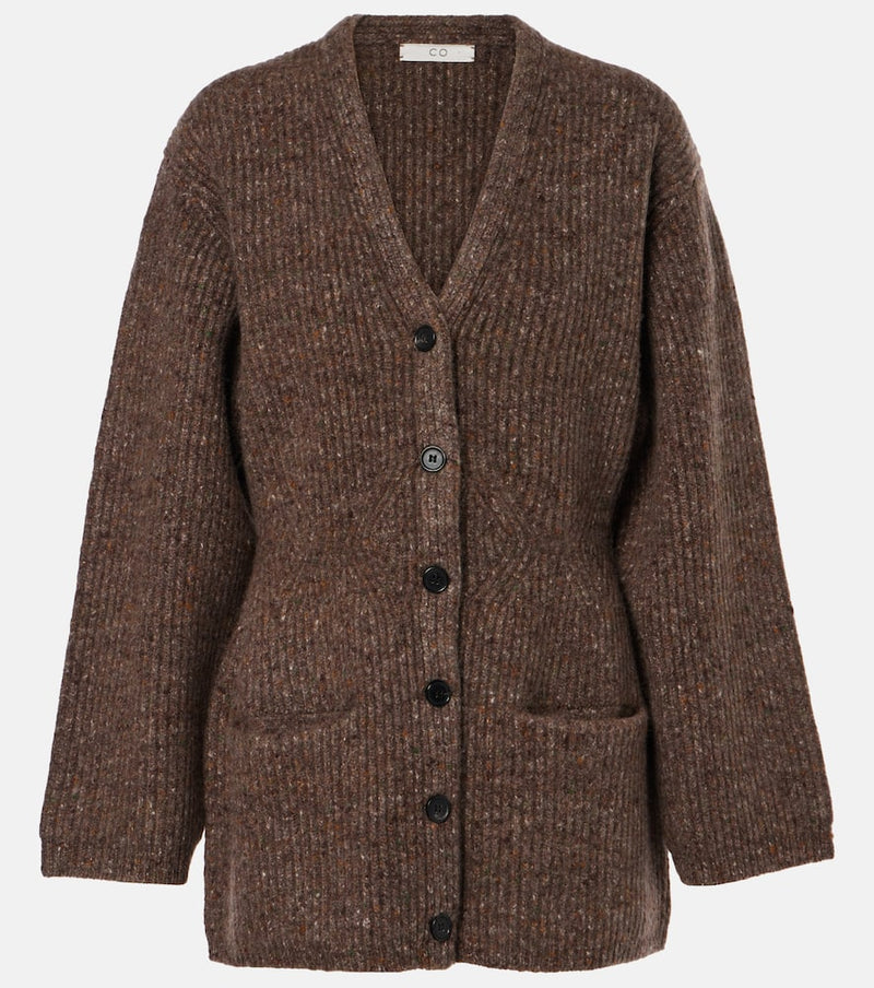 CO Wool-blend tweed cardigan