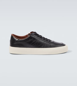 Moncler Monclub leather sneakers