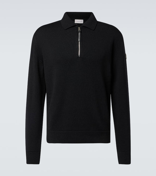 Moncler Wool polo sweater